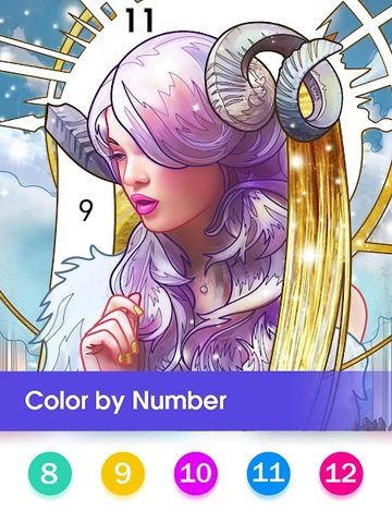 Screenshot 9: Paint by number - Relax