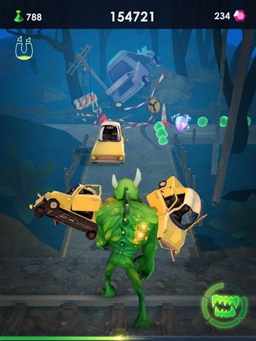 Screenshot 1: Zombie Run 2 - Monster Runner