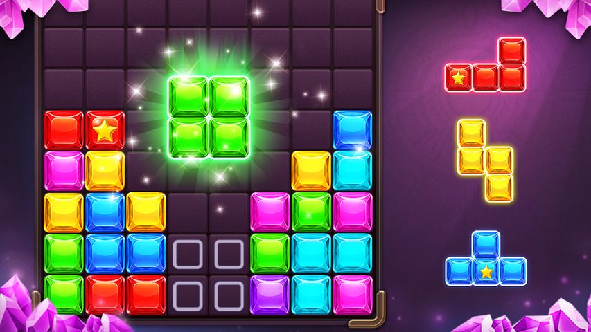Captura 1: Leyenda del Puzzle de Bloques