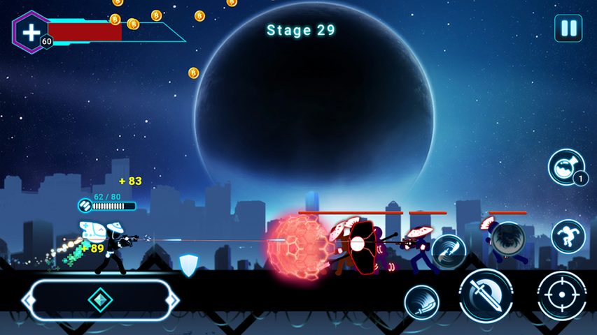 Screenshot 6: Stickman Ghost 2: Ninja Games