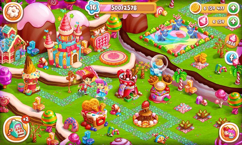 Screenshot 8: Candy Farm: Cake & cookie city