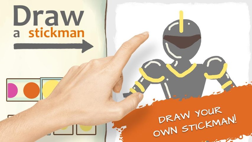 Screenshot 2: Draw a Stickman: Sketchbook