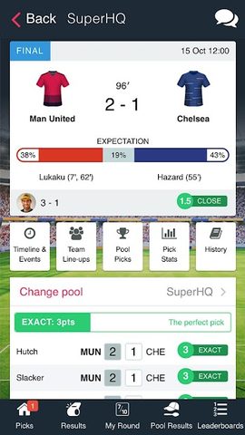 Captura 4: Predictor Deportivo y Juegos de Fantasía