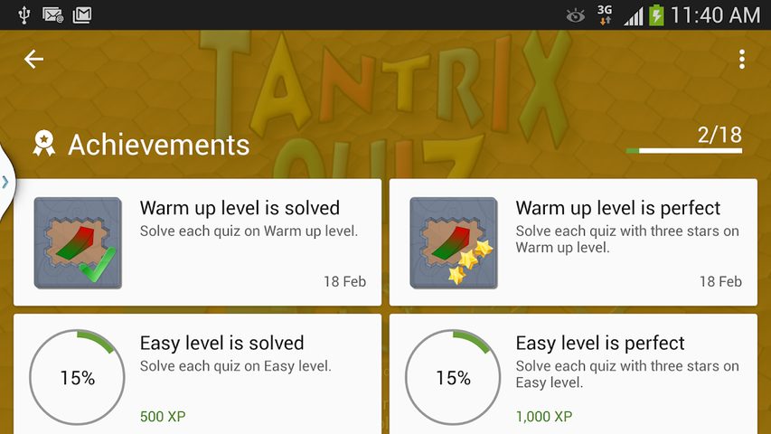 Screenshot 7: Tantrix Quiz