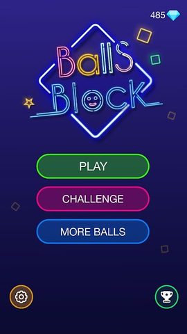 Screenshot 4: Bricks Breaker - Glow Balls