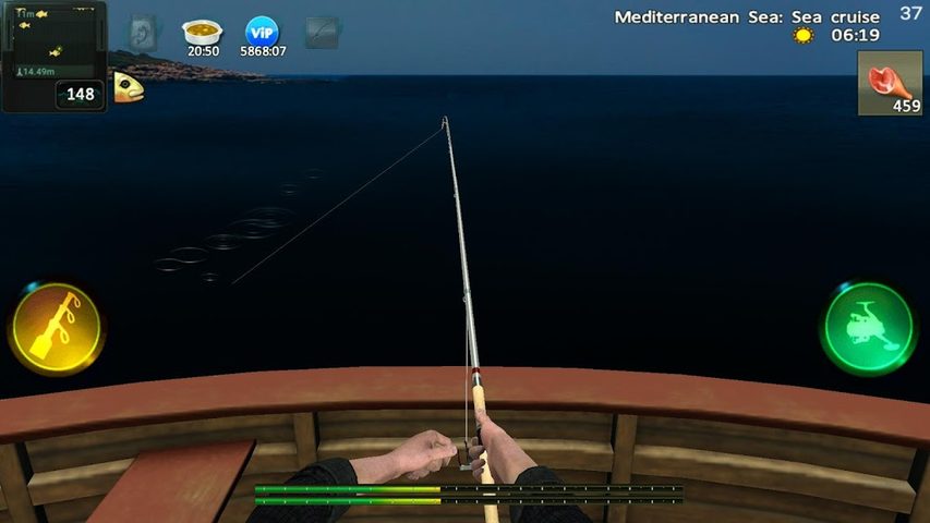 Screenshot 1: World of Fishers, Fishing game