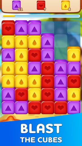 Screenshot 1: Pop Breaker: Blast all Cubes