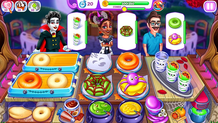 Screenshot 6: Halloween Madness Cooking Game