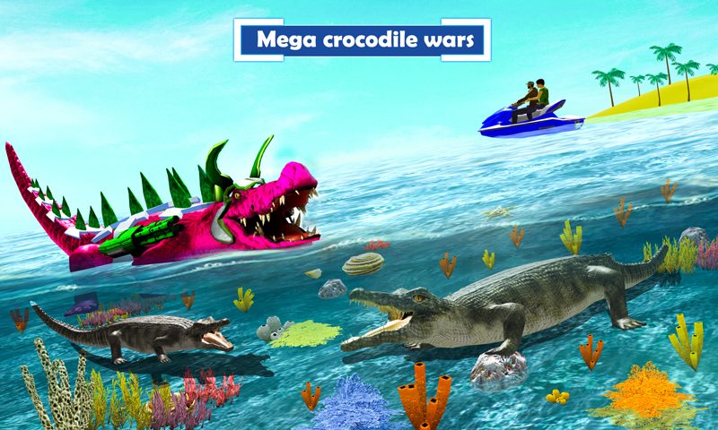 Screenshot 2: Crocodile Robot Car Transforming Mega Robot Games