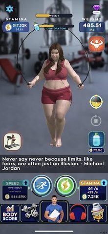 Screenshot 4: Idle Workout !