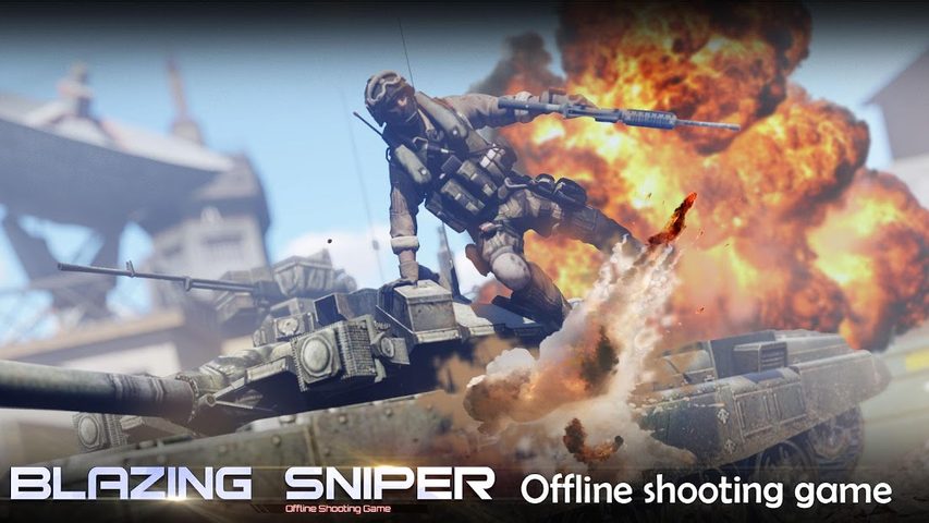 Screenshot 1: Blazing Sniper - offline shoot