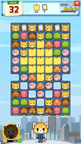 Screenshot 8: Aggretsuko : Match 3 Puzzle