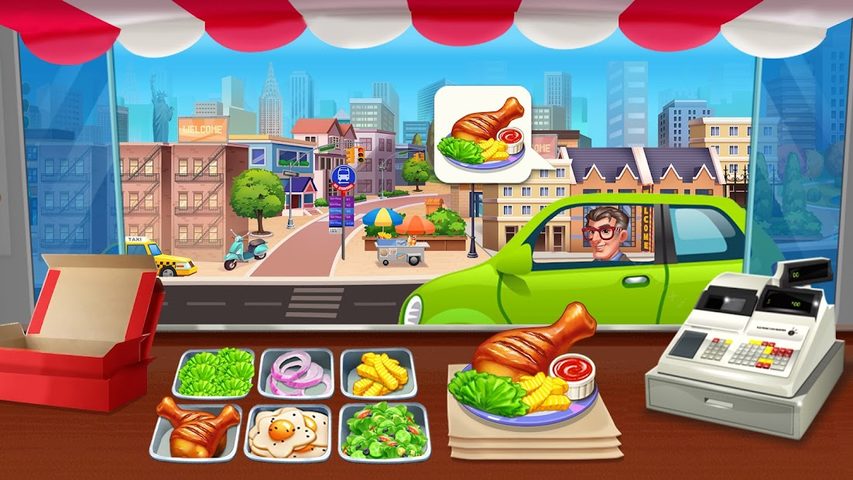 Screenshot 1: Crazy Chef: Cooking Restaurant