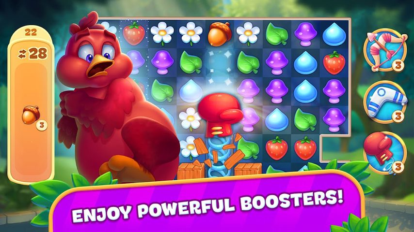 Screenshot 15: Brave Birds: Match 3 Puzzle