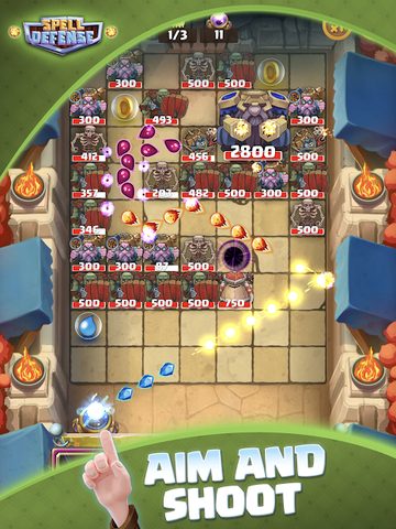 Screenshot 5: Spell Defense: Epic Bricks Bre