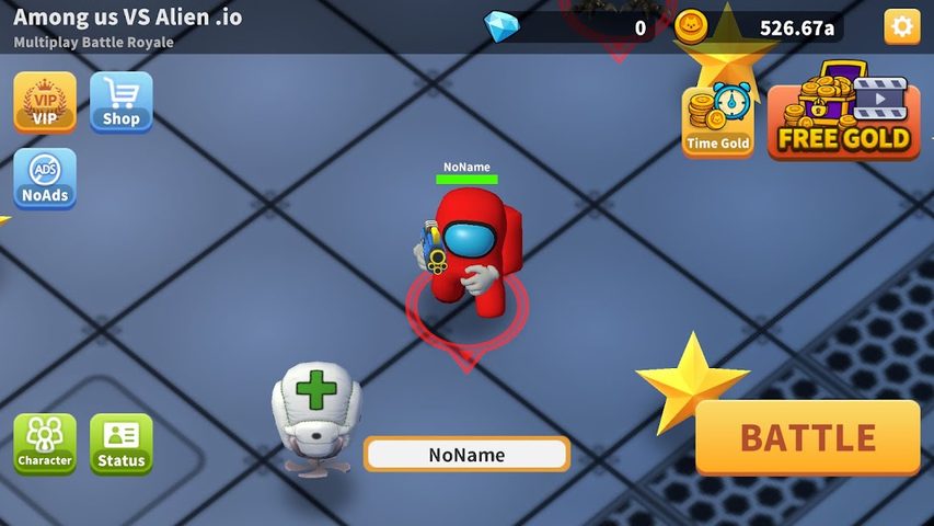 Screenshot 14: Among us VS Alien .io