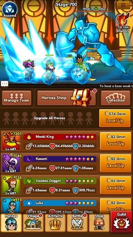 Screenshot 6: Crush Them All - PVP Idle RPG