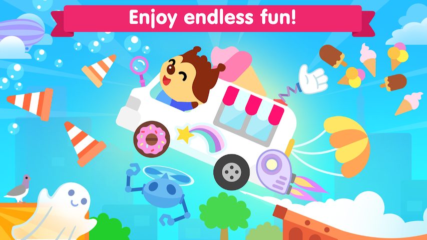 Screenshot 2: Car games for toddlers & kids