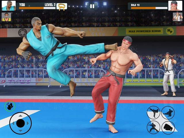 Captura 15: Combate de karate por equipos