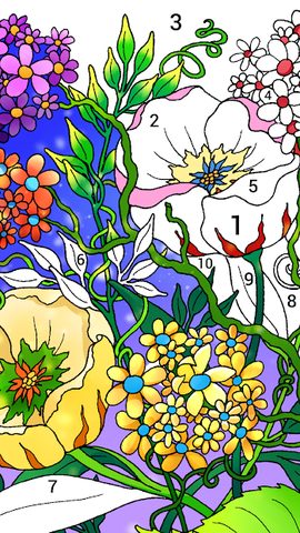 Screenshot 9: Number Color - Drawing Book