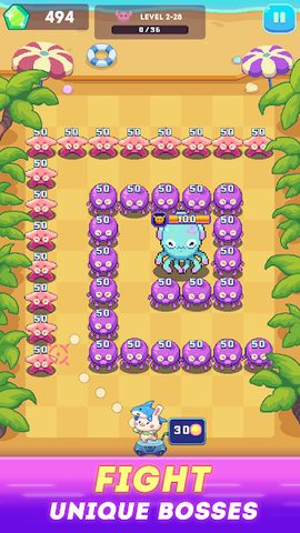 Screenshot 8: Rabbit Island - Brick Crusher