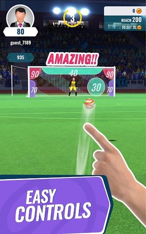 Screenshot 8: Golden Boot - free kick soccer game