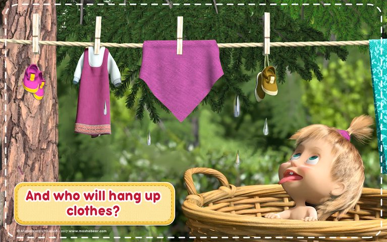 Screenshot 10: Masha and the Bear: House Cleaning Games for Girls
