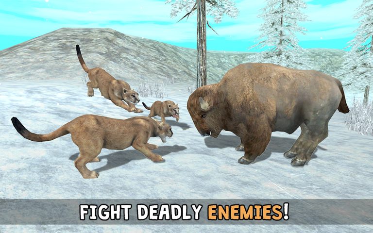 Screenshot 9: Wild Cougar Sim 3D