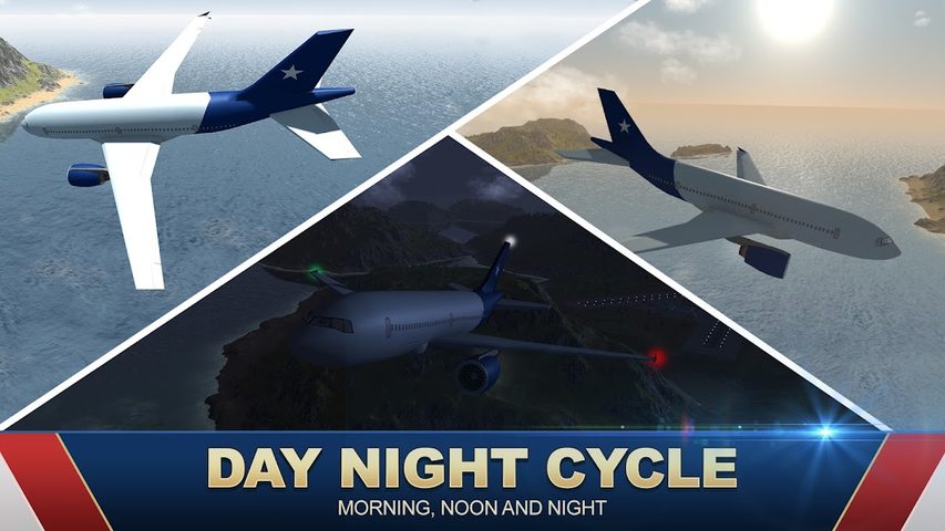 Captura 4: Simulación de Vuelo de Aviones Jumbo