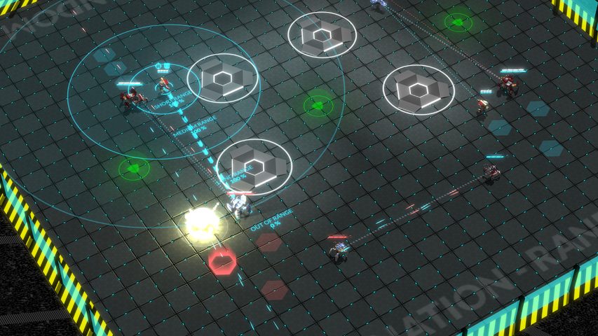 Captura 7: Arena de combate con inteligencia artificial
