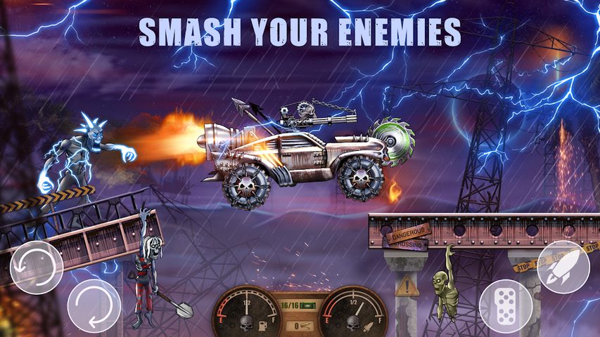 Screenshot 8: Zombie Hill Racing: Earn Climb