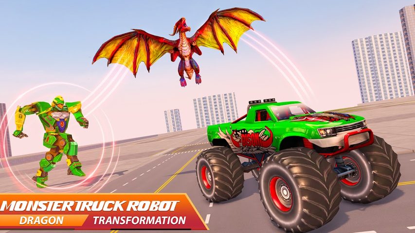 Screenshot 23: Monster Truck Robot Car Game
