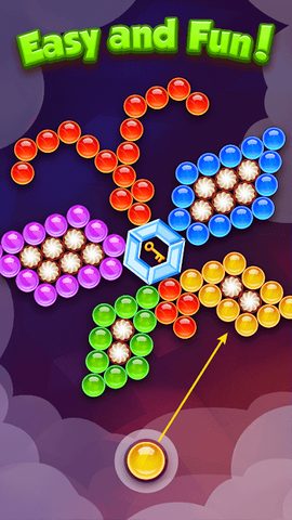 Screenshot 1: Bubble Shooter Pop