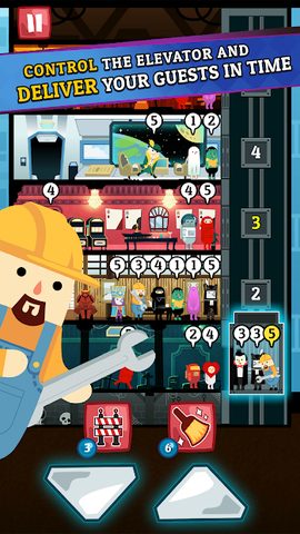 Screenshot 1: Hotel Mania
