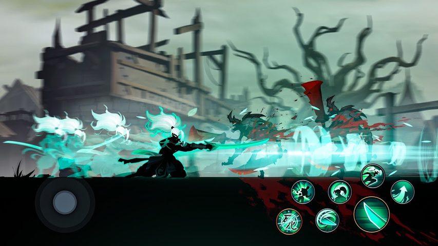 Screenshot 1: Shadow Knight: Ninja Game War