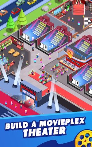 Screenshot 1: Box Office Tycoon - Idle Movie