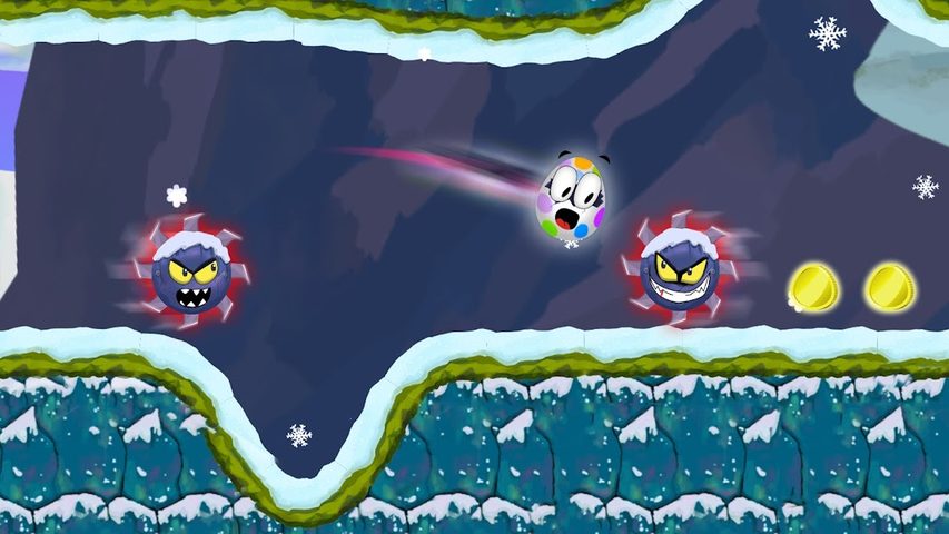 Screenshot 2: Red Egg: The Rolling Ball Story