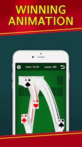 Screenshot 4: Classic Solitaire Klondike - No Ads! Totally Free!