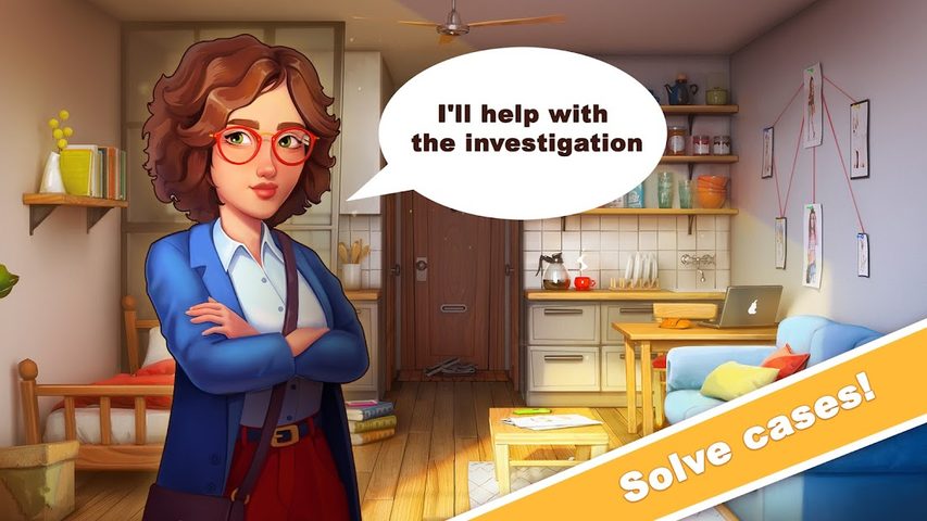 Screenshot 11: Jane's Detective Stories: Detective & Match 3 Game