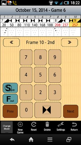 Screenshot 15: Bowling Scorer Free