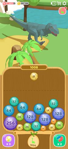 Screenshot 5: Dino 2048:Merge Jurassic World