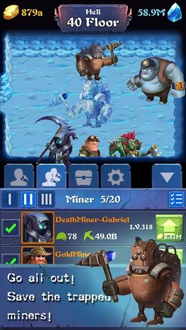 Screenshot 3: Mine Legend:Idle Game