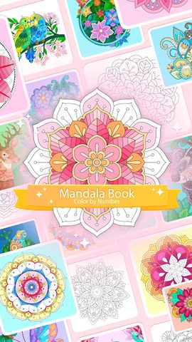 Captura 1: Colorea por Números – Mandalas