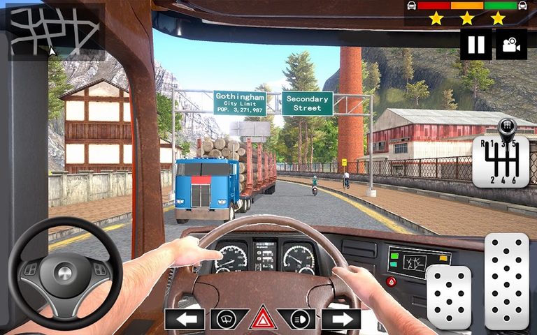 Screenshot 4: Cargo Delivery Truck Games 3D