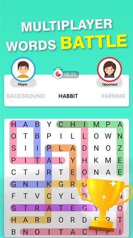 Скриншот 2: Игра в поиск слов