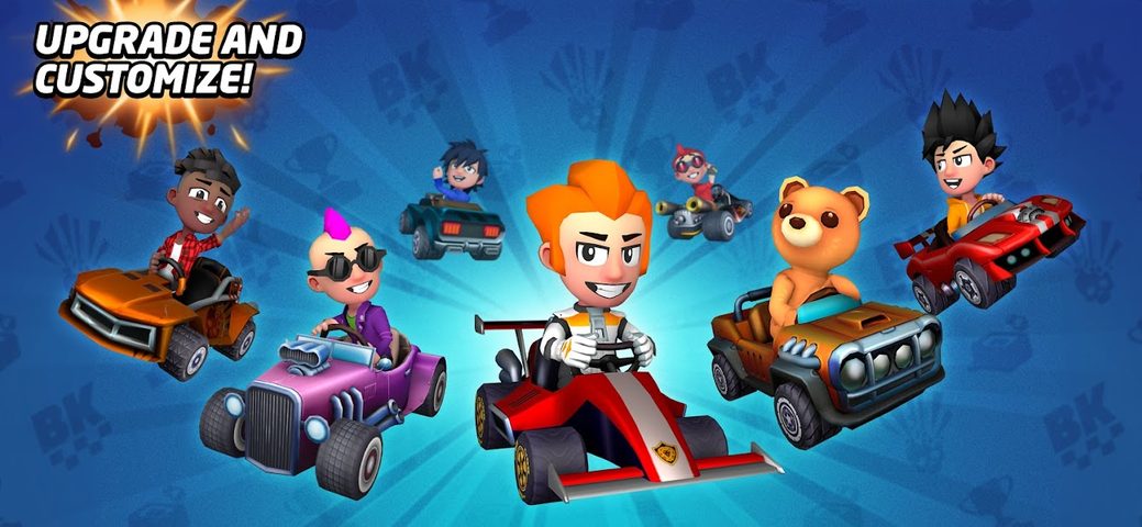 Скриншот 9: Многопользовательская гоночная игра на картах