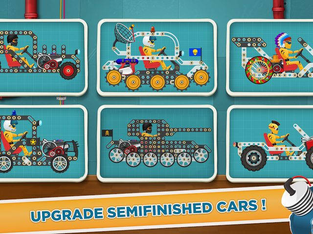 Captura 8: Juego de creación de vehículos y carreras para niños