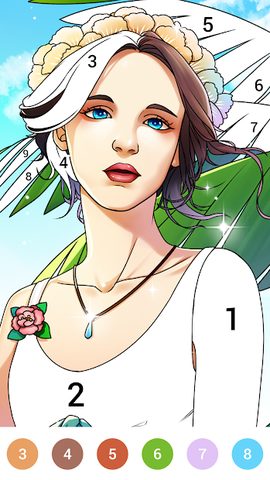 Screenshot 8: Number Color - Drawing Book