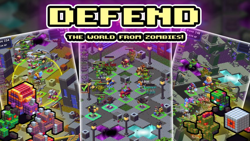 Screenshot 6: Idle TD: Heroes vs Zombies