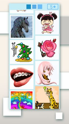 Captura 18: Juego de coloreado de arte pixel